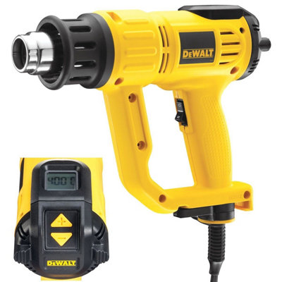 DeWALT D26414 Heatgun Digital LED Premium Heatgun 240v 2000W D26414-GB