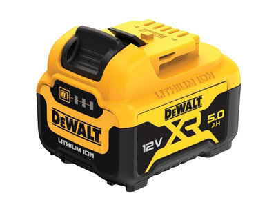 Dewalt DCB126 XR Slide Battery Pack 12V 5.0Ah Li-ion DCB126-XJ Fits 10 ...