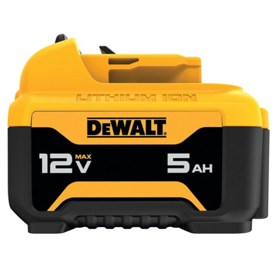 Dewalt DCB126 XR Slide Battery Pack 12V 5.0Ah Li-ion DCB126-XJ Fits 10.8V