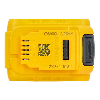 DeWalt DCB184 XR 18V Lithium-Ion 5Ah Battery - Twin Pack