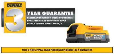 DEWALT DCBP034E2 Battery Starter Kit 18 Volts / 2 Pieces 1.7