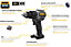 Dewalt DCD100P2T Black 18v XR Brushless Compact Combi Hammer Drill + POWERSTACK
