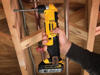 Dewalt xr right on sale angle drill