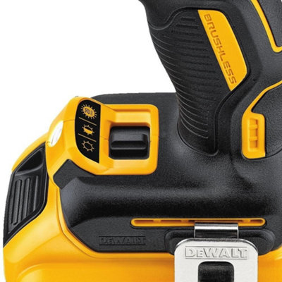 Dewalt DCD796PM 18v XR Brushless Compact Combi Hammer Drill 4.0ah 5.0ah Battery DIY at B Q