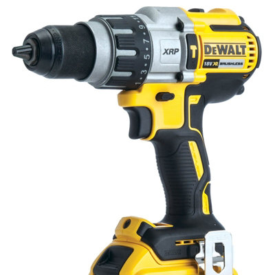 Dewalt DCD996N 18v XR 3 Speed Brushless Combi Hammer Side Handle