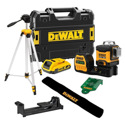 Niveau laser multi-lignes DEWALT DCE089D1G18-QW 3 x 360° XR 12V