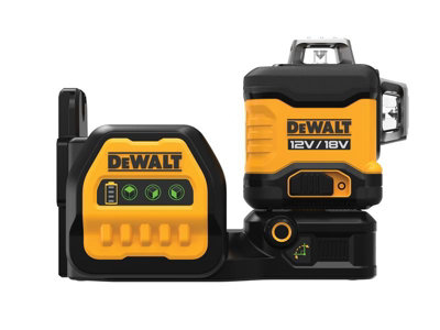 Dewalt DCE089NG18-XJ 3 x 360 Green Multi-Line Laser 12/18V Bare Unit DEW089NG