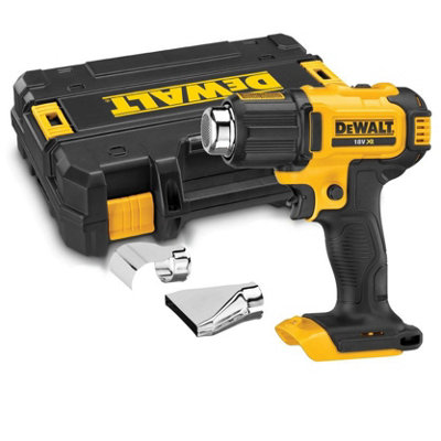 Dewalt DCE530N XR 18V Cordless Heat Gun Bare - Includes Tstak Case + 2 Nozzles