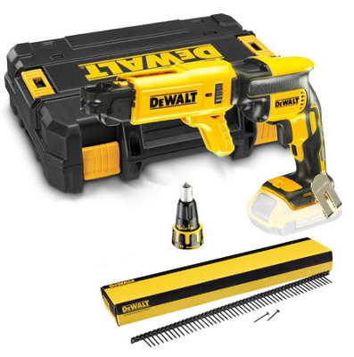 Dewalt DCF620N 18v Brushless Drywall Autofeed Screwdriver + Tstak + 35mm Screws