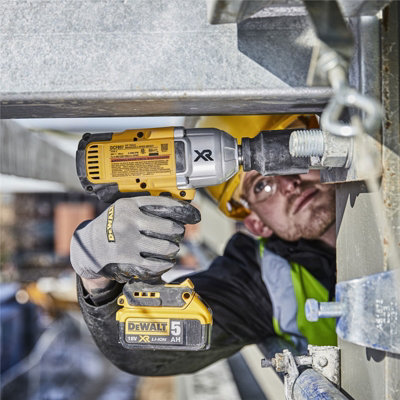 Dewalt DCF897N 18v XR Mid Torque Brushless Compact Impact Wrench 3/4 ...