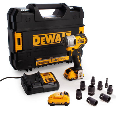 Cordless Impact Wrench Dewalt 12v Subcompact Dewalt