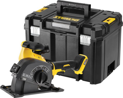 Dewalt DCG200NT 54v FLEXVOLT Wall Chaser 125mm 2 x Diamond Discs + Tstak Case