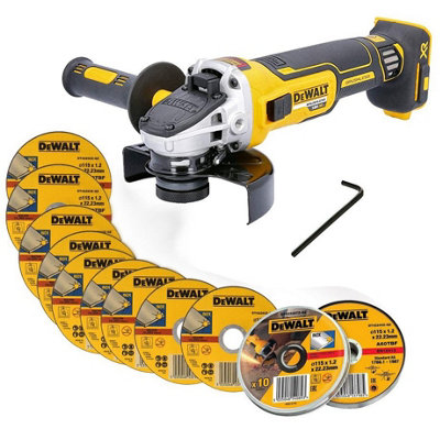 Dewalt xr brushless angle grinder hot sale