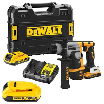 Dewalt DCH172D2 18v Ultra Compact Brushless SDS Hammer Drill 3 X 2.0ah + Tstak