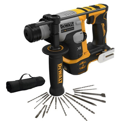 Dewalt DCH172N 18v Ultra Compact Brushless SDS Hammer Drill + 17PC SDS Set