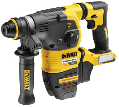 Dewalt DCH333N 54v XR FlexVolt Brushless SDS+ Hammer Drill Flex Volt - Bare Tool