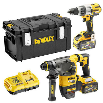 DeWalt DCK2033X2 Flexvolt 54v DCH333 SDS Hammer DCD996 Combi