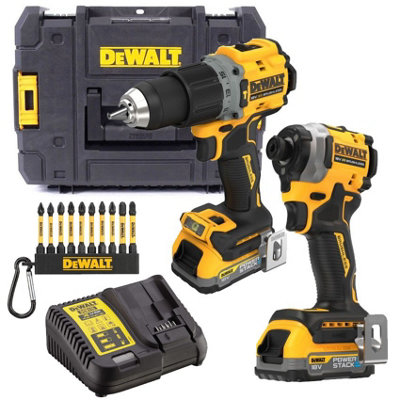 Dewalt combi deals impact set