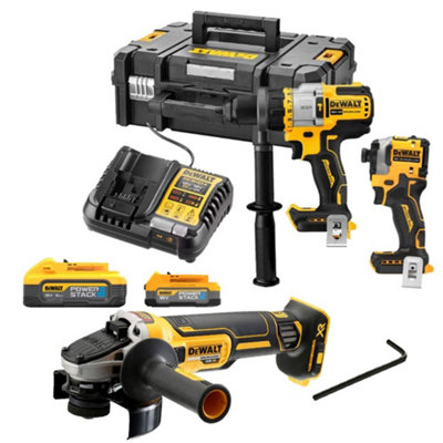 DEWALT 20V MAX Brushless Compact Drill + Impact Driver COMBO, 2