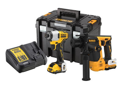 DEWALT DCK2104L2T-GB XR BRUSHLESS TWIN PACK 12V 2 X 3.0AH LI-ION ...