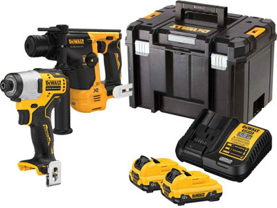 DEWALT DCK2104L2T-GB XR BRUSHLESS TWIN PACK 12V 2 X 3.0AH LI-ION ...