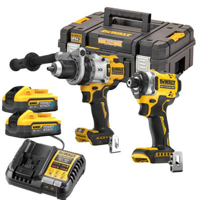 Dewalt DCK2200H2T 18V XR Brushless Power Tool Kit 2x 5.0Ah Powerstack ...