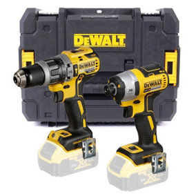 Dewalt DCK266 18v Brushless DCD796 Combi Drill DCF887 Impact Driver Bare + Tstak