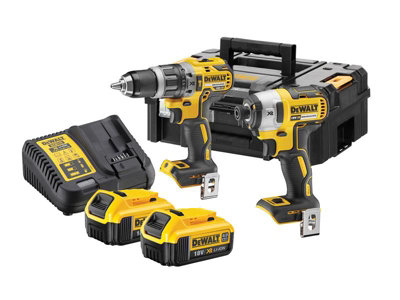 Dewalt drill best sale set b&q