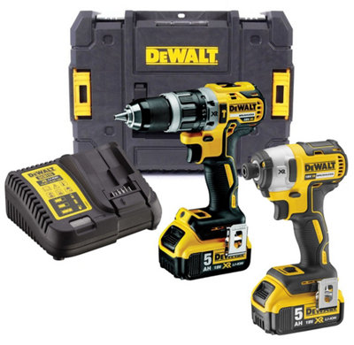 B&q dewalt drill deals set