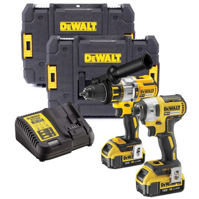 Taladro percutor a batería DeWalt DCD 805 E1 18 V 90 Nm brushless + 1x –  Toolbrothers