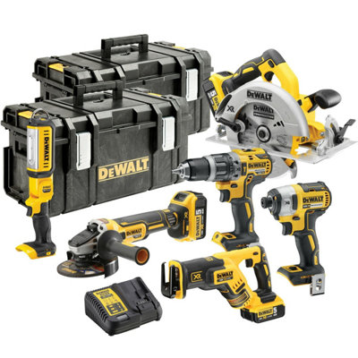 Dewalt DCK623P3 18V XR Brushless Compact 6 Piece Kit 3X5.0Ah Batteries