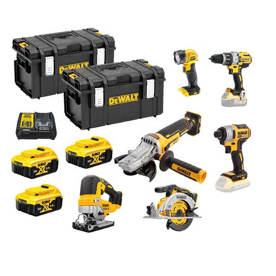 Dewalt DCK664P3 18v Brushless 6 Piece Kit DCD996 DCF887 DCS565 DCS334 DCG405