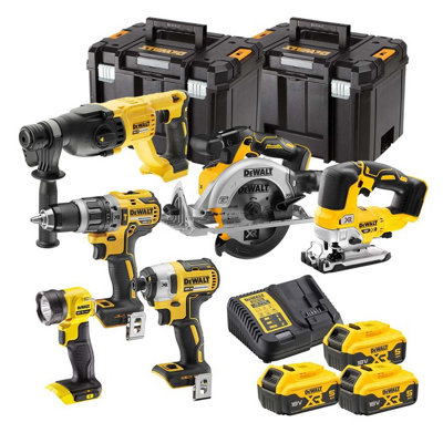 Dewalt 6 piece online kit brushless