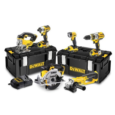 Dewalt DCK694P3 XR Cordless 18v Brushless 6 Piece Kit 3 x 5.0ah Batteries + Case