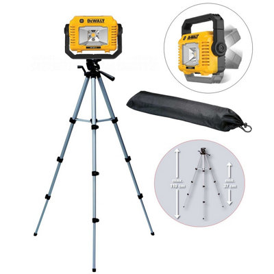 Dewalt DCL077 18v XR LED Light Site Light Pivot Head Cordless 2000