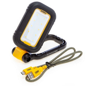 Dewalt DCL182 Rechargeable USB A to USB C LED Task Light 3 Modes Rotating Head