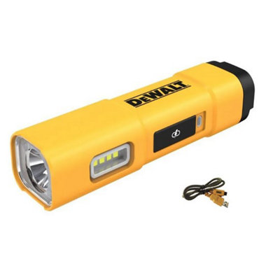 18W 2000LM Lampe de travail LED multifonctionnelle sans fil longue portée  avec port USB compatible avec DeWalt 18V Lithium A458 - Cdiscount Bricolage