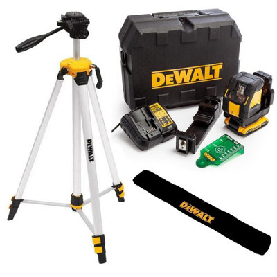 Dewalt DCLE34021D1 XR Compact Cross Line Green Laser 18V 1x2.0Ah