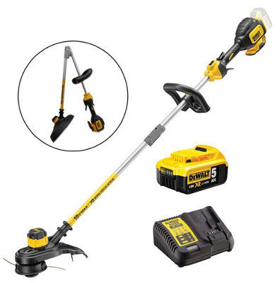 Dewalt DCM561P1S 18v XR Brushless Grass Line Trimmer Split Shaft - 1 x 5.0ah