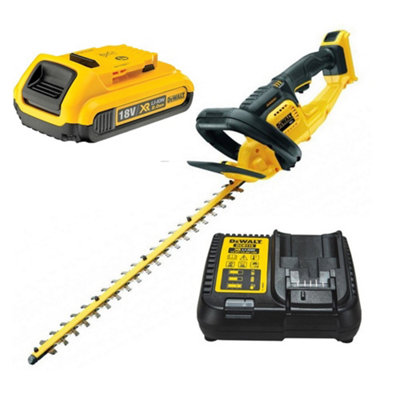 Dewalt DCM563D1 18v Cordless Hedge Trimmer Cutter + 1 x 2.0ah Battery + Charger