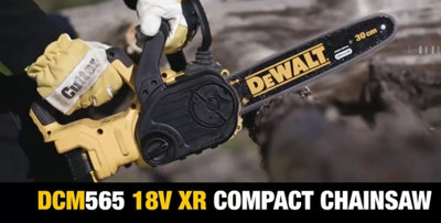 Dewalt DCM565 18v XR 30cm Brushless Cordless Chainsaw x1 5ah Kit