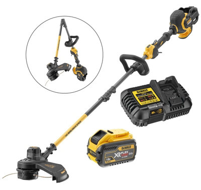 Dewalt DCM5713X1 54v XR Flexvolt Cordless Grass Timmer Cutter Split ...