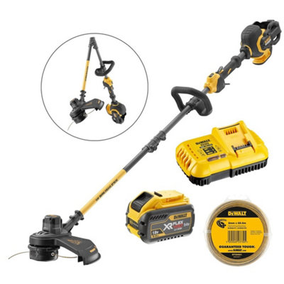 Dewalt DCM5713X1 54v XR Flexvolt Cordless Grass Timmer Split Shaft - 9ah + Line