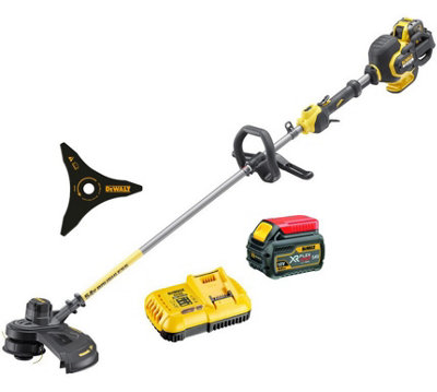 Dewalt DCM571T1 54v XR FLEXVOLT Cordless Grass Timmer Brush Cutter ...
