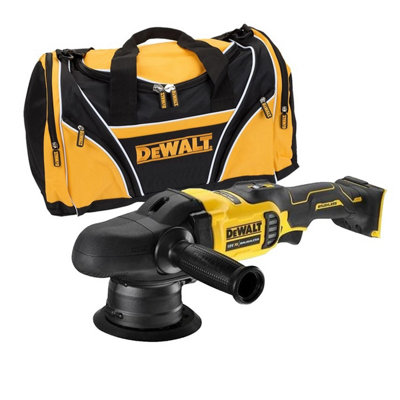 Dewalt DCM848N 18v Brushless Dual Action Polisher 125mm Bare Unit + Tool Bag