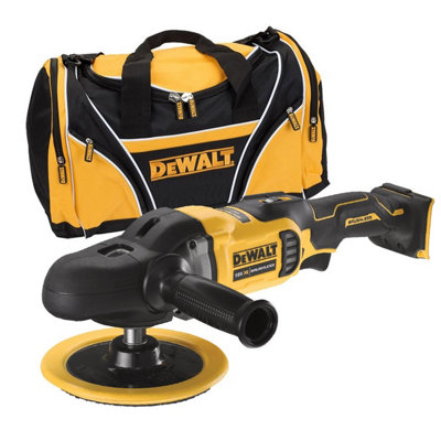 Dewalt DCM849N 18v Brushless XR Rotary Polisher 180mm Bare Unit + Tool Bag