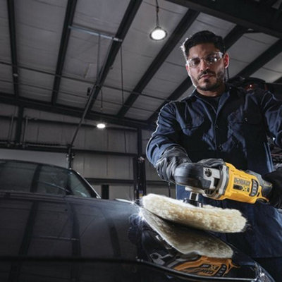 Dewalt DCM849N 18v Brushless XR Rotary Polisher 180mm Bare Unit +