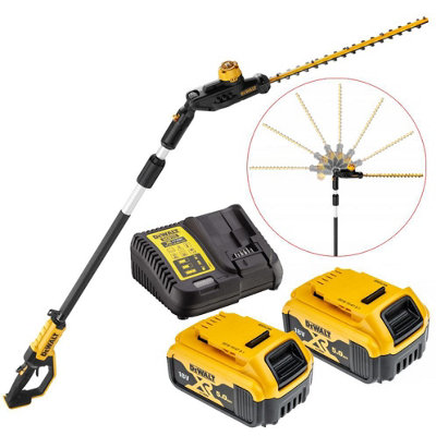 Long reach hedge trimmer dewalt sale