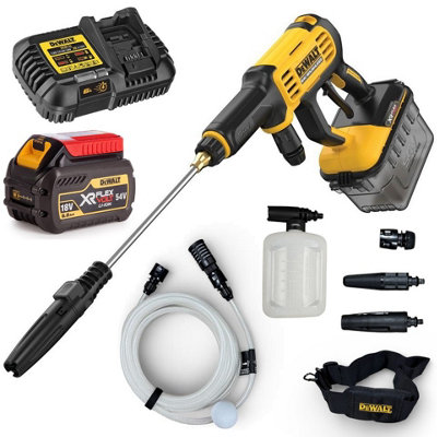 Dewalt DCMPW1000N-XJ 54v FLEXVOLT Pressure Washer 6AH Battery + Fast Charger