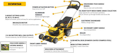 Dewalt dcmw564 deals